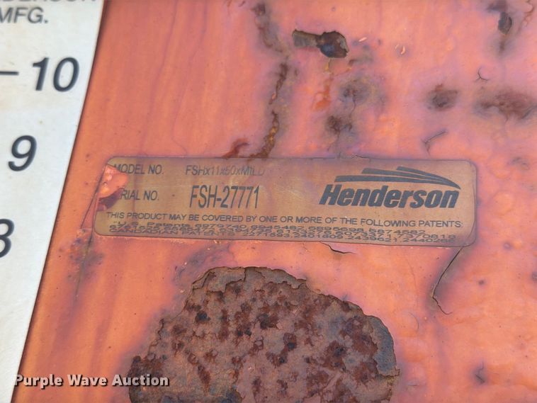 image for item EW2249 Henderson FSHx11x50xMILD spreader