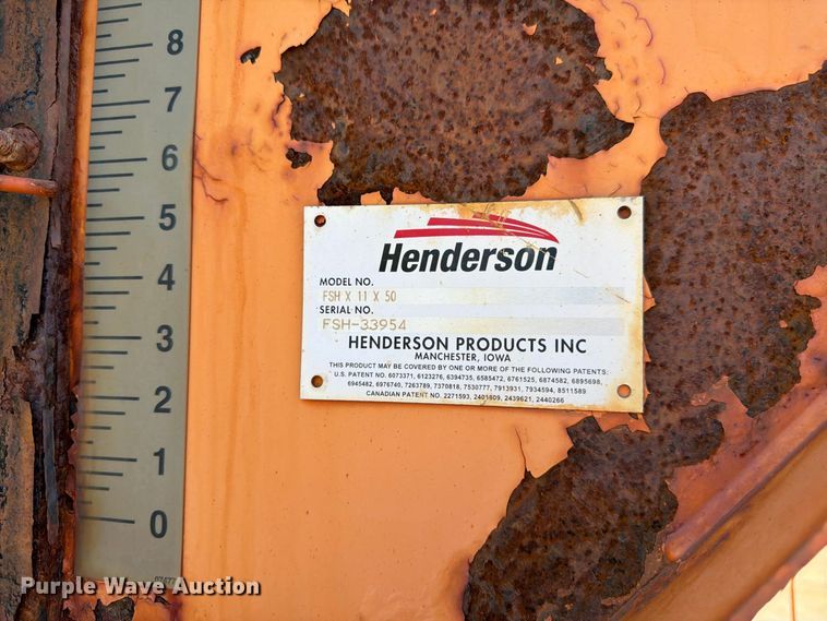 image for item EW2251 Henderson FSH X 11 X 50 spreader