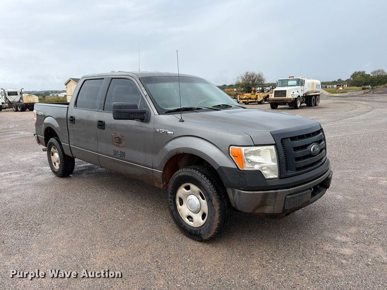 image for item EW7495 2010 Ford F150 Crew Cab pickup truck