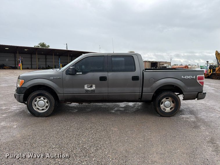 image for item EW7495 2010 Ford F150 Crew Cab pickup truck