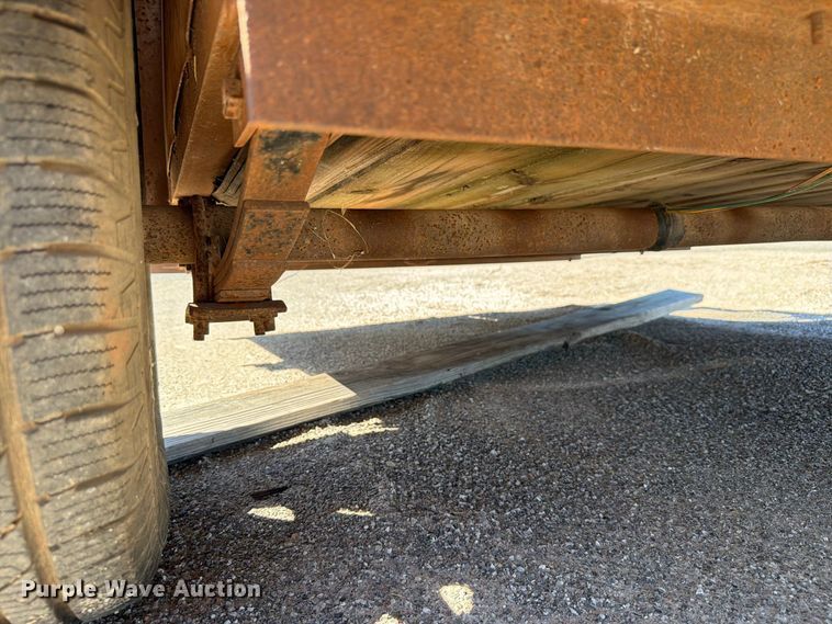 image for item EW7501 Shop Built utility trailer