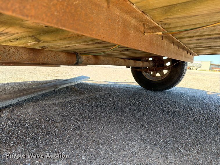 image for item EW7501 Shop Built utility trailer