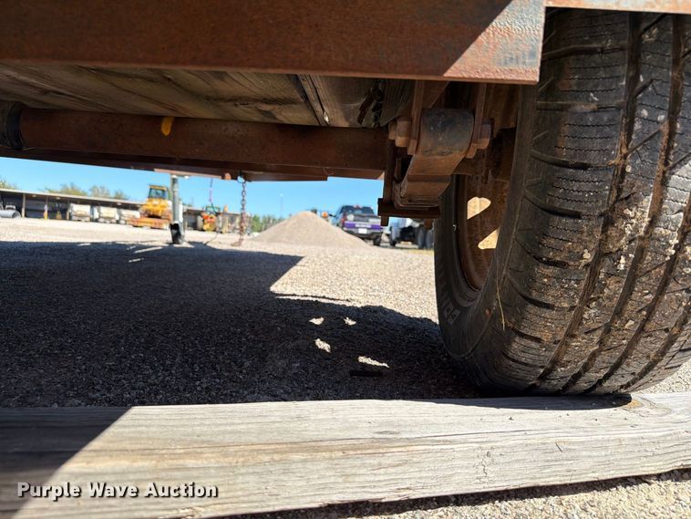 image for item EW7501 Shop Built utility trailer
