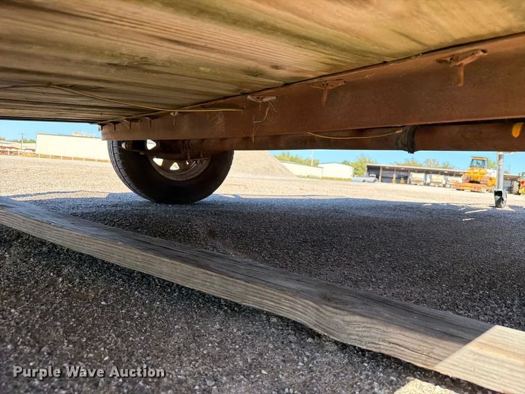 image for item EW7501 Shop Built utility trailer