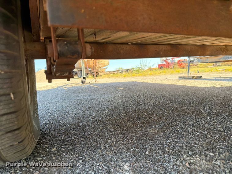 image for item EW7501 Shop Built utility trailer