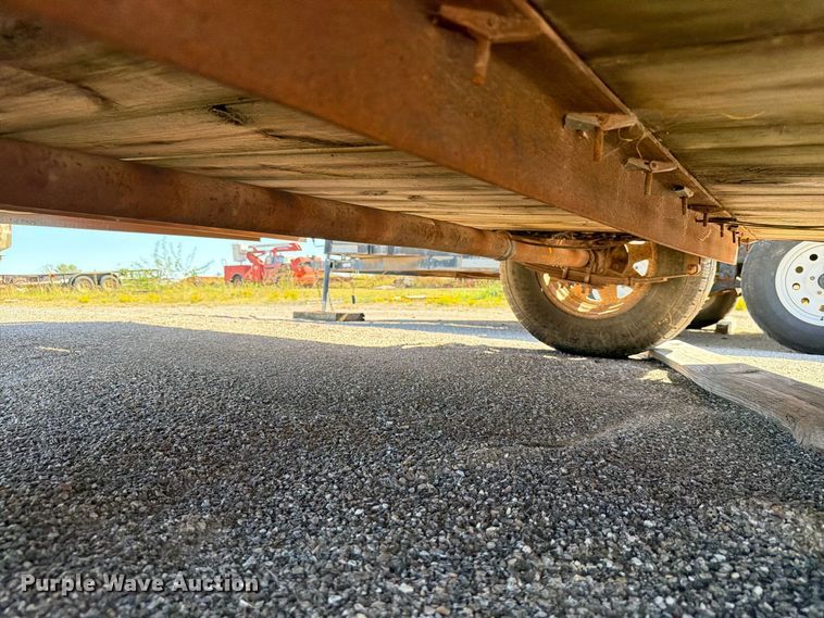 image for item EW7501 Shop Built utility trailer
