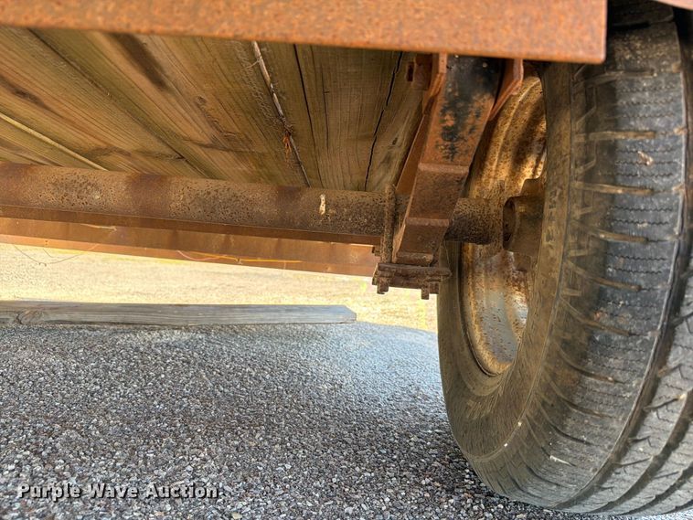 image for item EW7501 Shop Built utility trailer