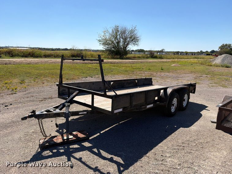 image for item EW7502 Shop Built utility trailer