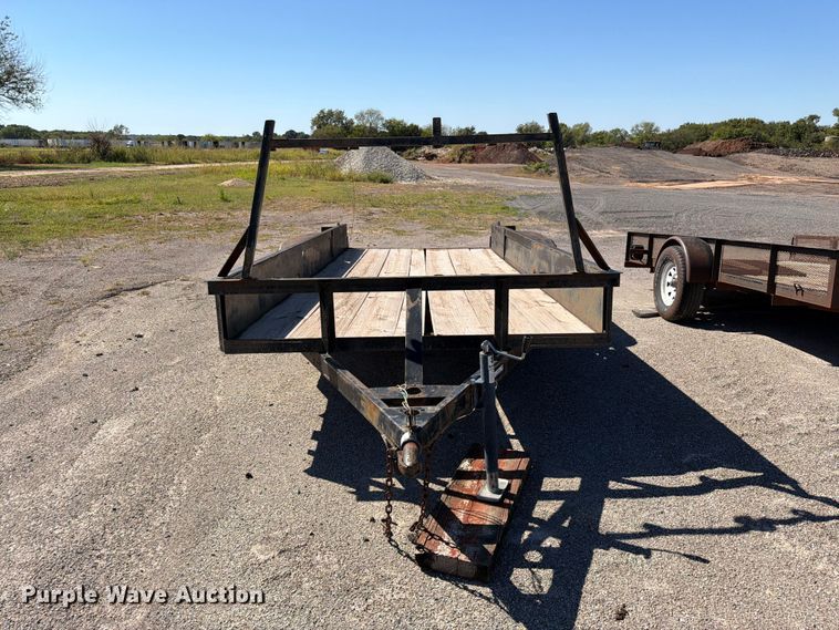 image for item EW7502 Shop Built utility trailer