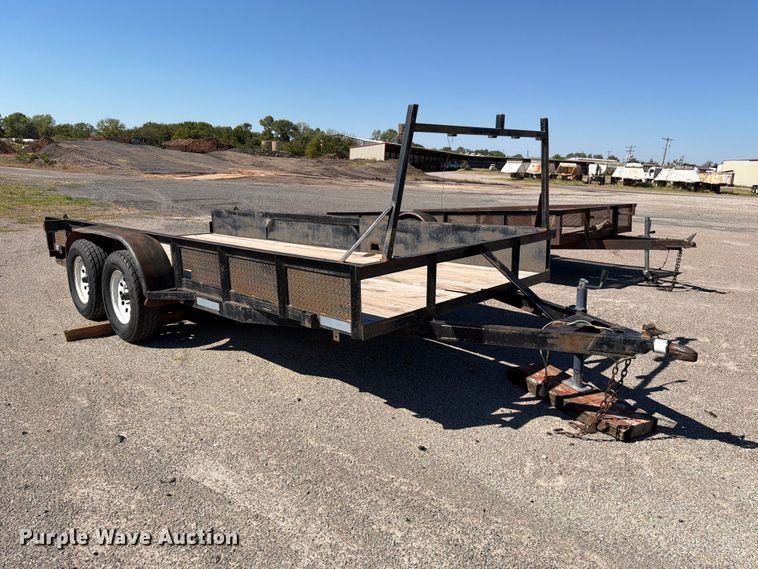 image for item EW7502 Shop Built utility trailer