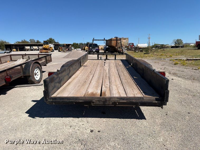image for item EW7502 Shop Built utility trailer