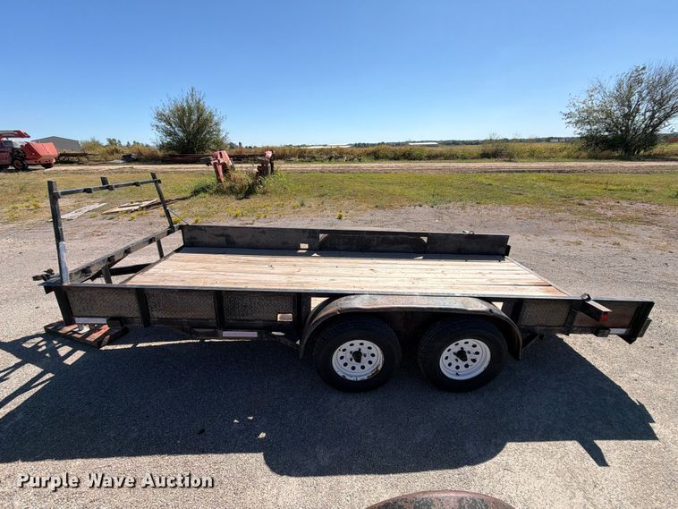 image for item EW7502 Shop Built utility trailer