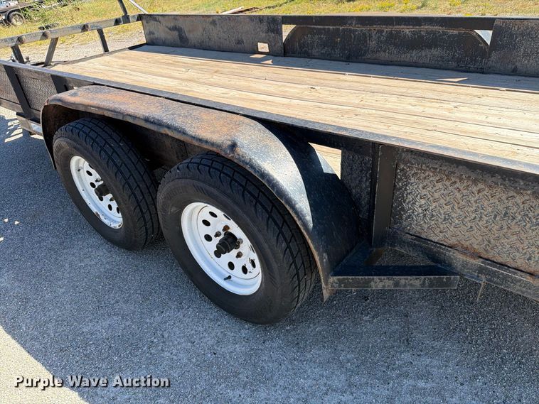 image for item EW7502 Shop Built utility trailer