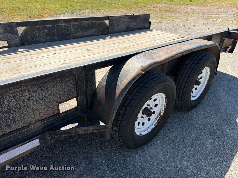 image for item EW7502 Shop Built utility trailer