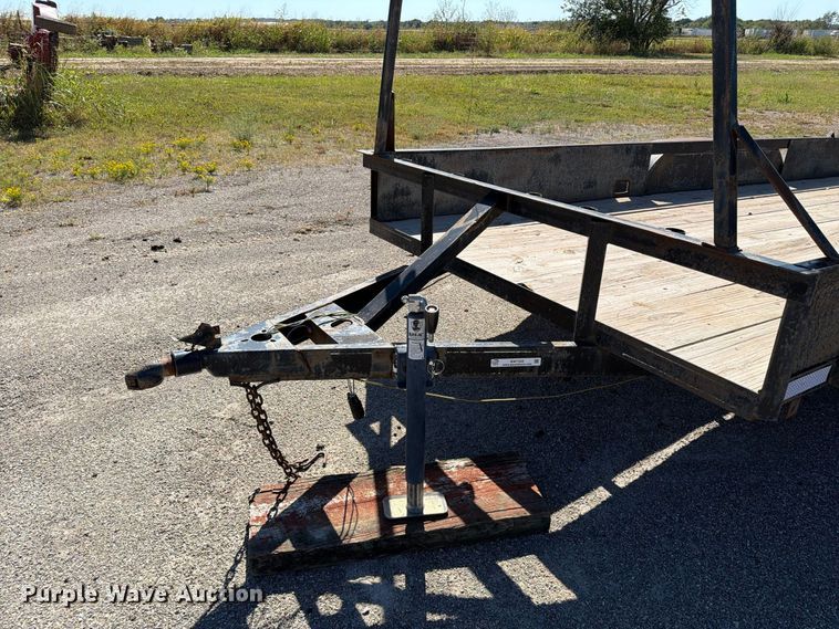 image for item EW7502 Shop Built utility trailer