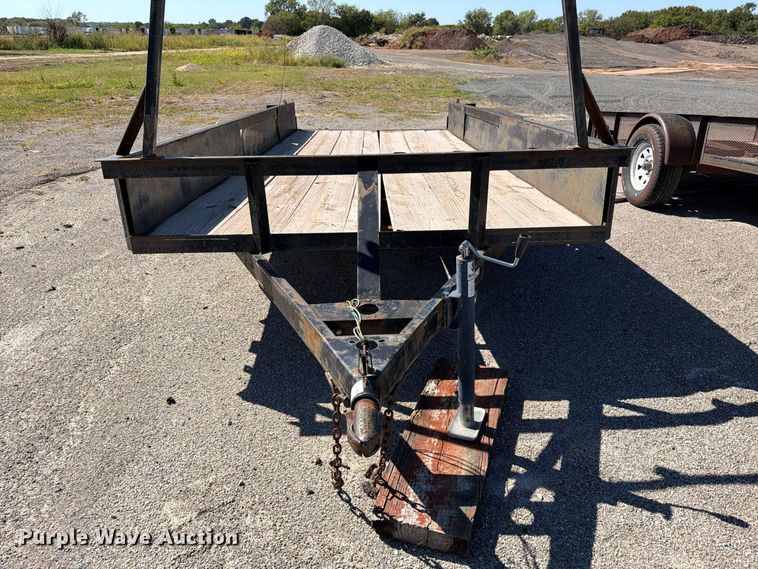 image for item EW7502 Shop Built utility trailer