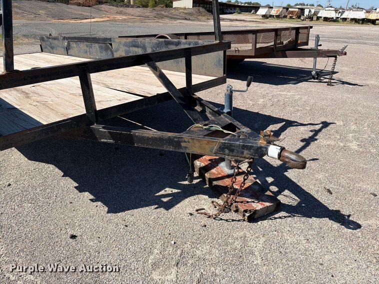 image for item EW7502 Shop Built utility trailer