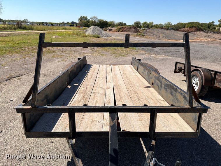 image for item EW7502 Shop Built utility trailer
