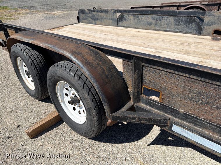 image for item EW7502 Shop Built utility trailer