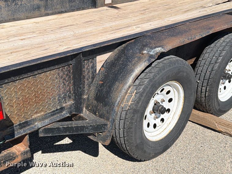 image for item EW7502 Shop Built utility trailer
