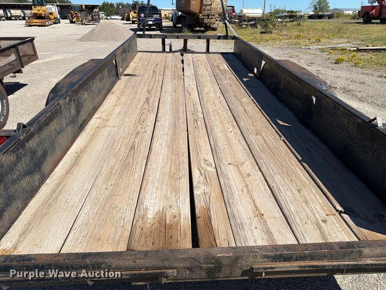 image for item EW7502 Shop Built utility trailer