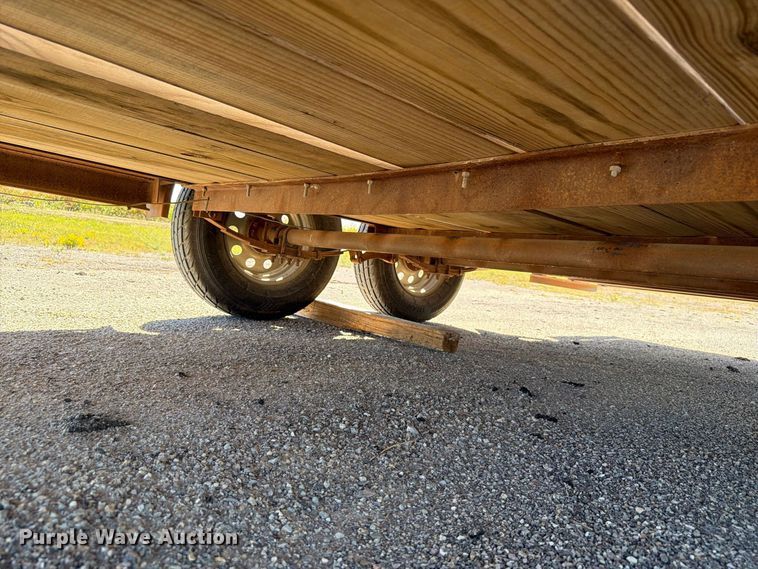image for item EW7502 Shop Built utility trailer