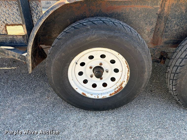 image for item EW7502 Shop Built utility trailer