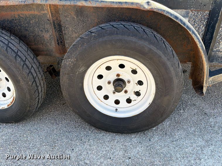 image for item EW7502 Shop Built utility trailer
