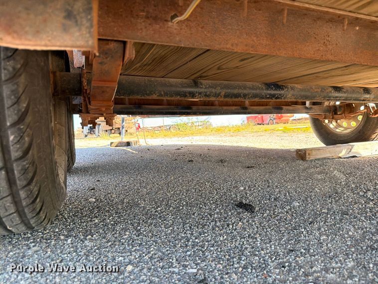 image for item EW7502 Shop Built utility trailer