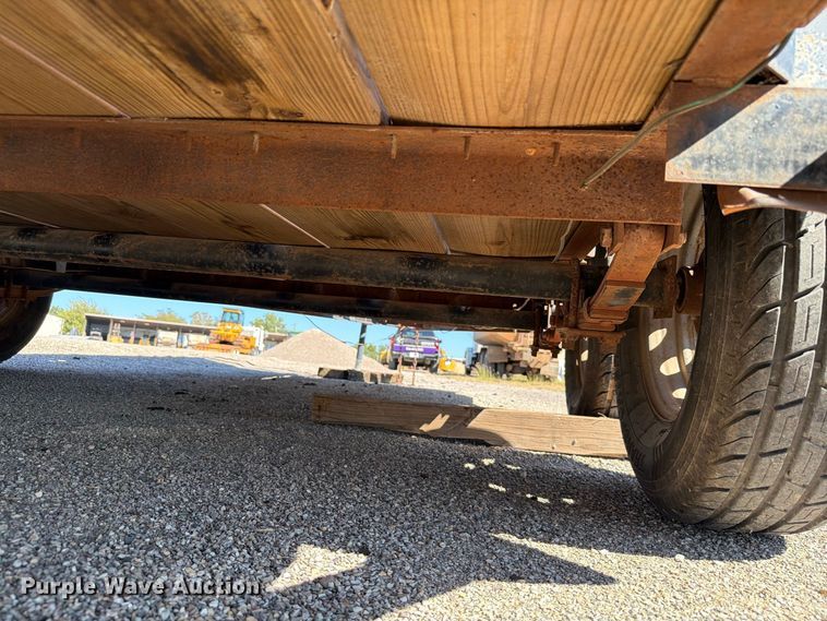 image for item EW7502 Shop Built utility trailer