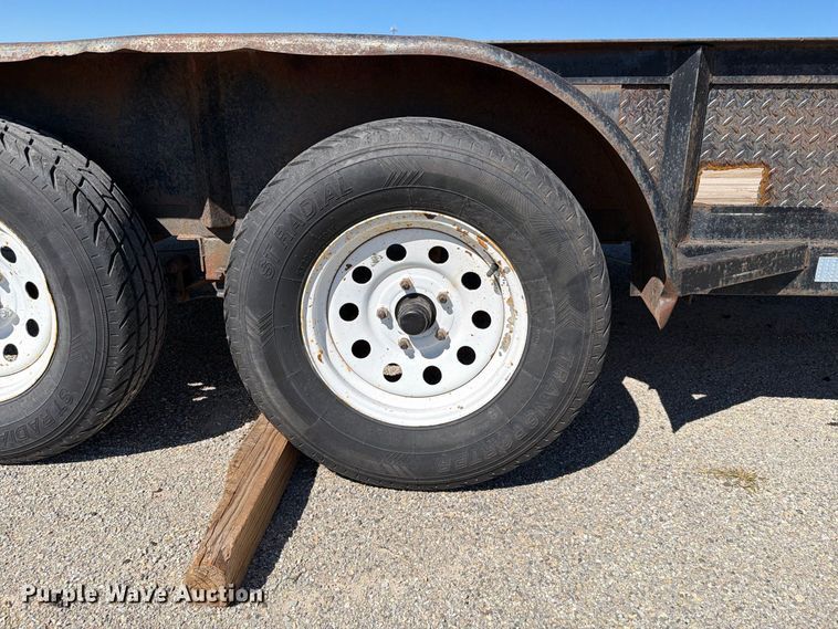 image for item EW7502 Shop Built utility trailer