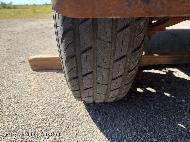 image for item EW7502 Shop Built utility trailer