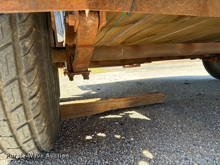 image for item EW7502 Shop Built utility trailer