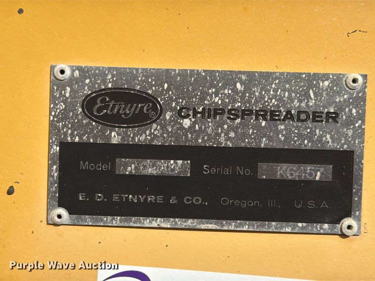 image for item EW7506 2008 Etnyre Quad chip spreader