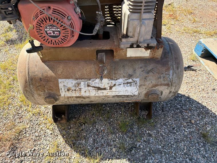image for item EW7512 (2) Industrial Air machine gas powered air compressors