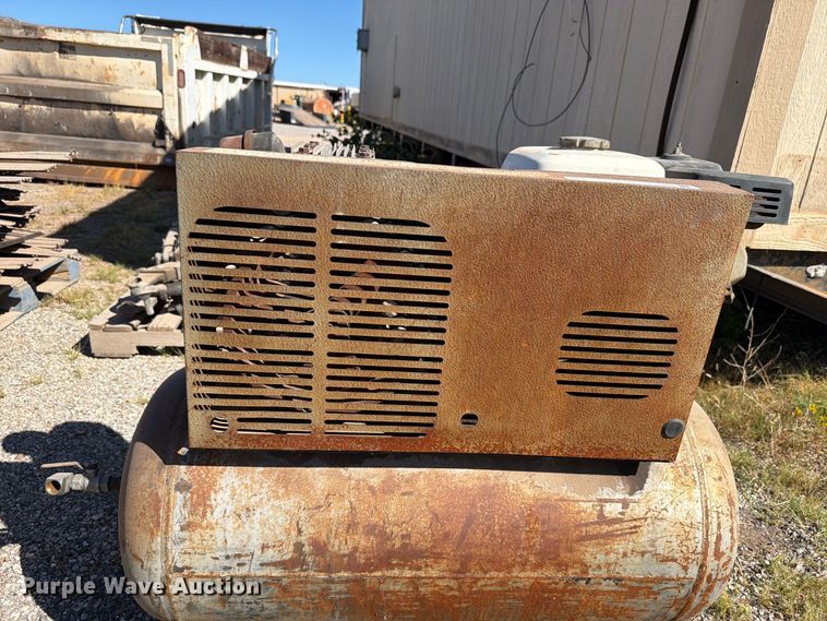 image for item EW7512 (2) Industrial Air machine gas powered air compressors