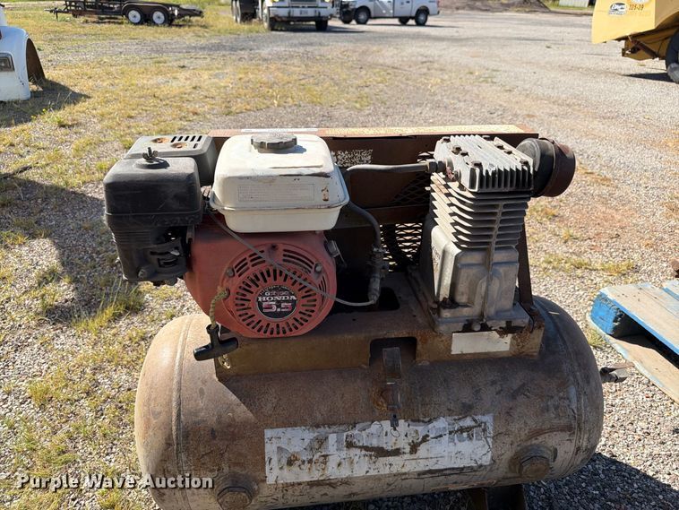 image for item EW7512 (2) Industrial Air machine gas powered air compressors