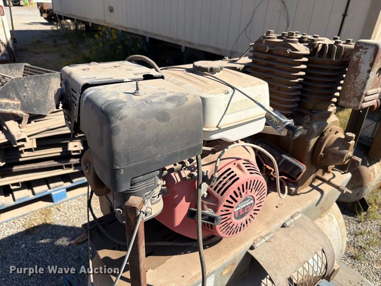 image for item EW7512 (2) Industrial Air machine gas powered air compressors