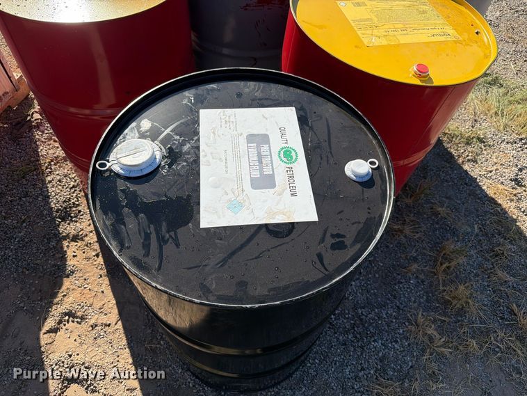 image for item EW7519 (5) 55 gallon barrels