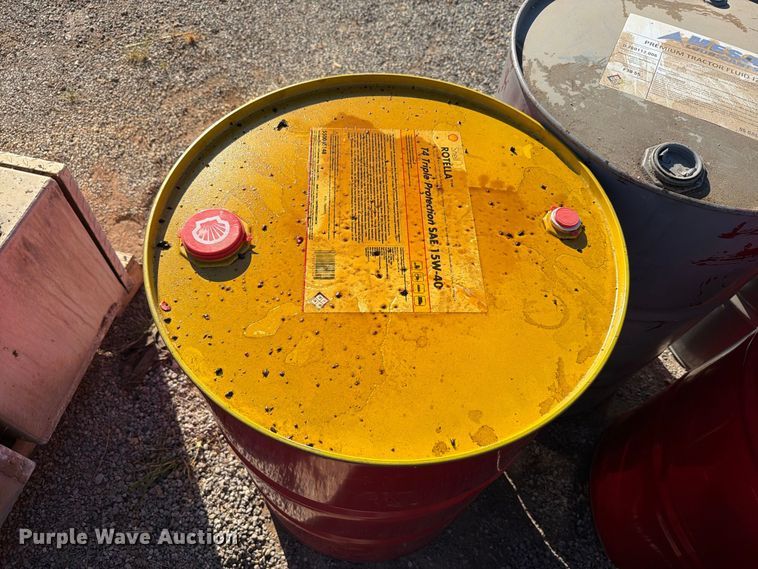 image for item EW7519 (5) 55 gallon barrels