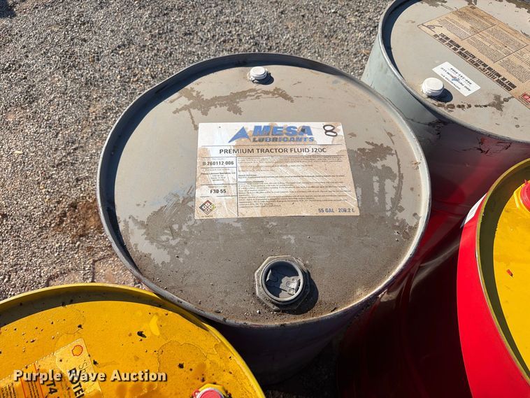image for item EW7519 (5) 55 gallon barrels