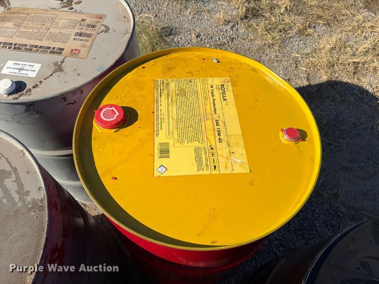 image for item EW7519 (5) 55 gallon barrels