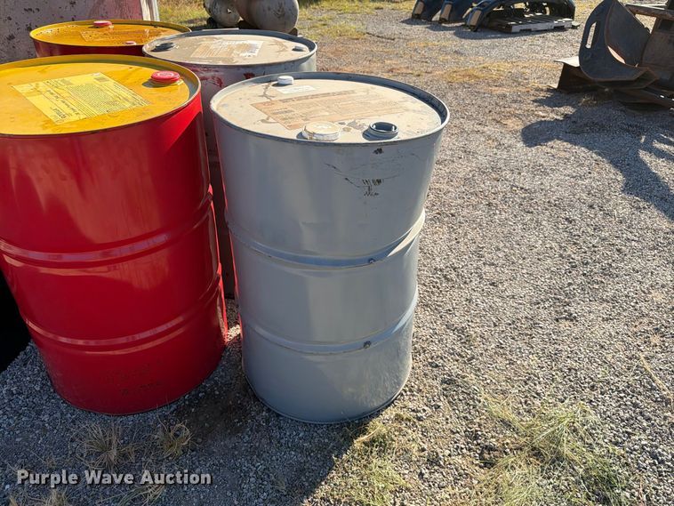 image for item EW7519 (5) 55 gallon barrels