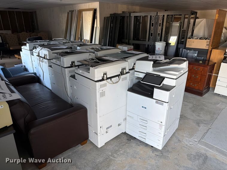 image for item EW7521 (11) Savin MP C3004 printers
