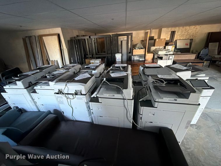 image for item EW7521 (11) Savin MP C3004 printers