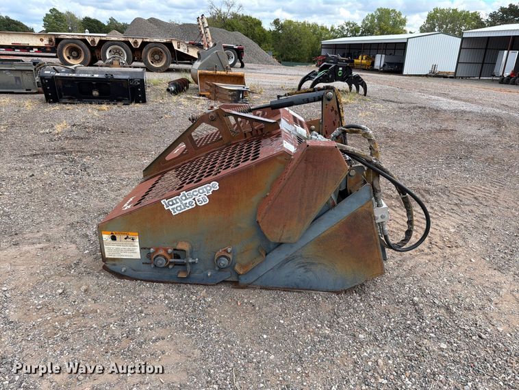 image for item EW7544 Bobcat LR5B skid steer landscape rake