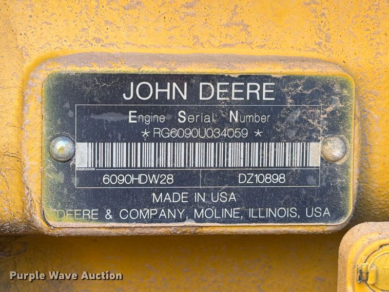 image for item EW7549 2016 John Deere 672G motor grader