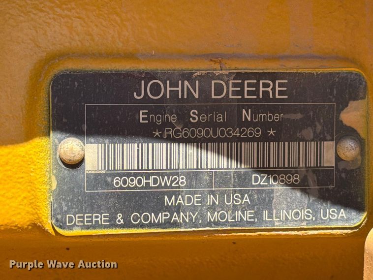 image for item EW7550 2017 John Deere 672G motor grader