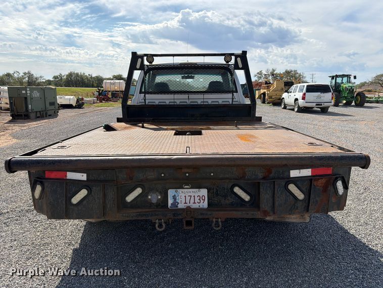 image for item EW7584 2002 Dodge Ram 3500 flatbed truck