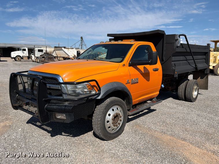 image for item EW7585 2014 RAM 5500 dump truck